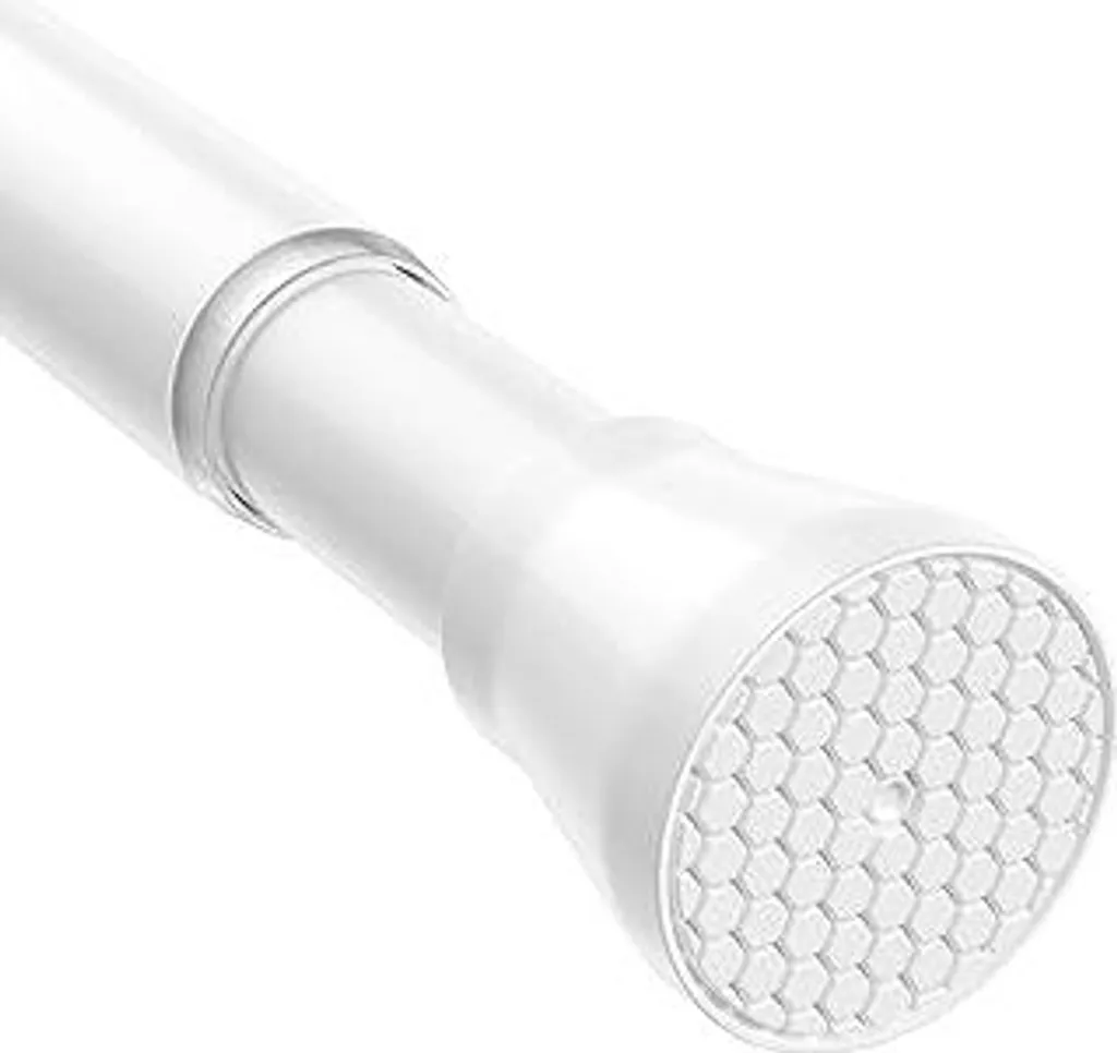 Asta Tenda Doccia Zipglo 75-163cm | Telescopica Bianca No Drill