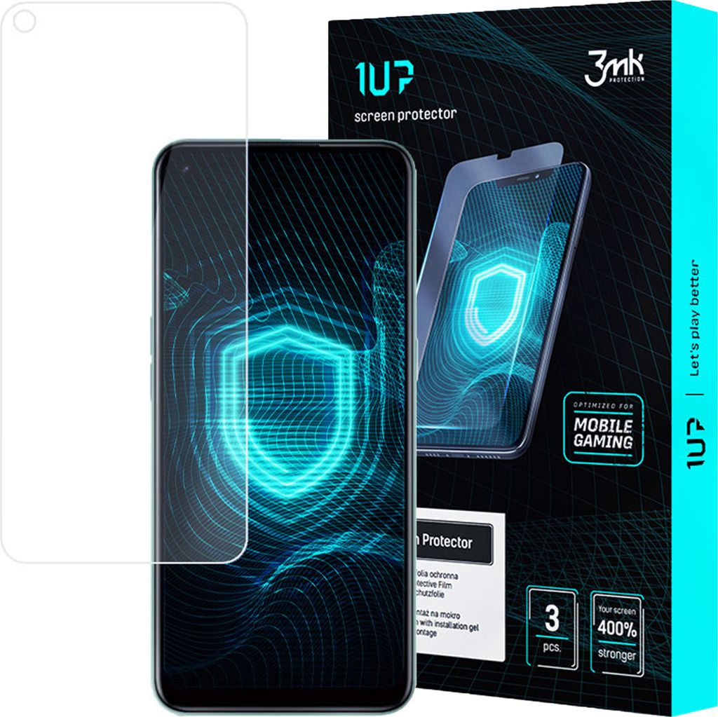 3mk Display Schutzfolie 1UP für Oppo A33 2020 transparent Gaming (3 Stück)