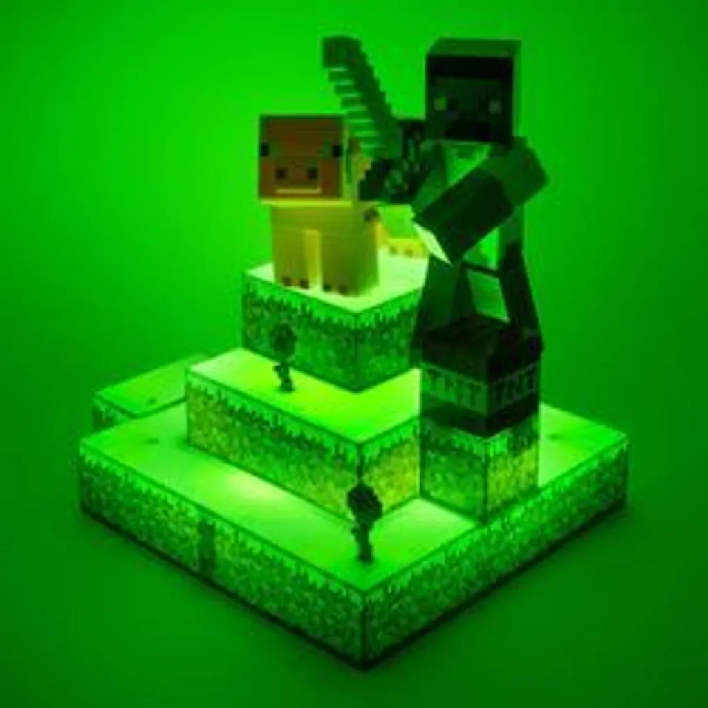 Veilleuse Minecraft Diorama Paladone Éclairage Doux pour Chambre Enfant - 12
