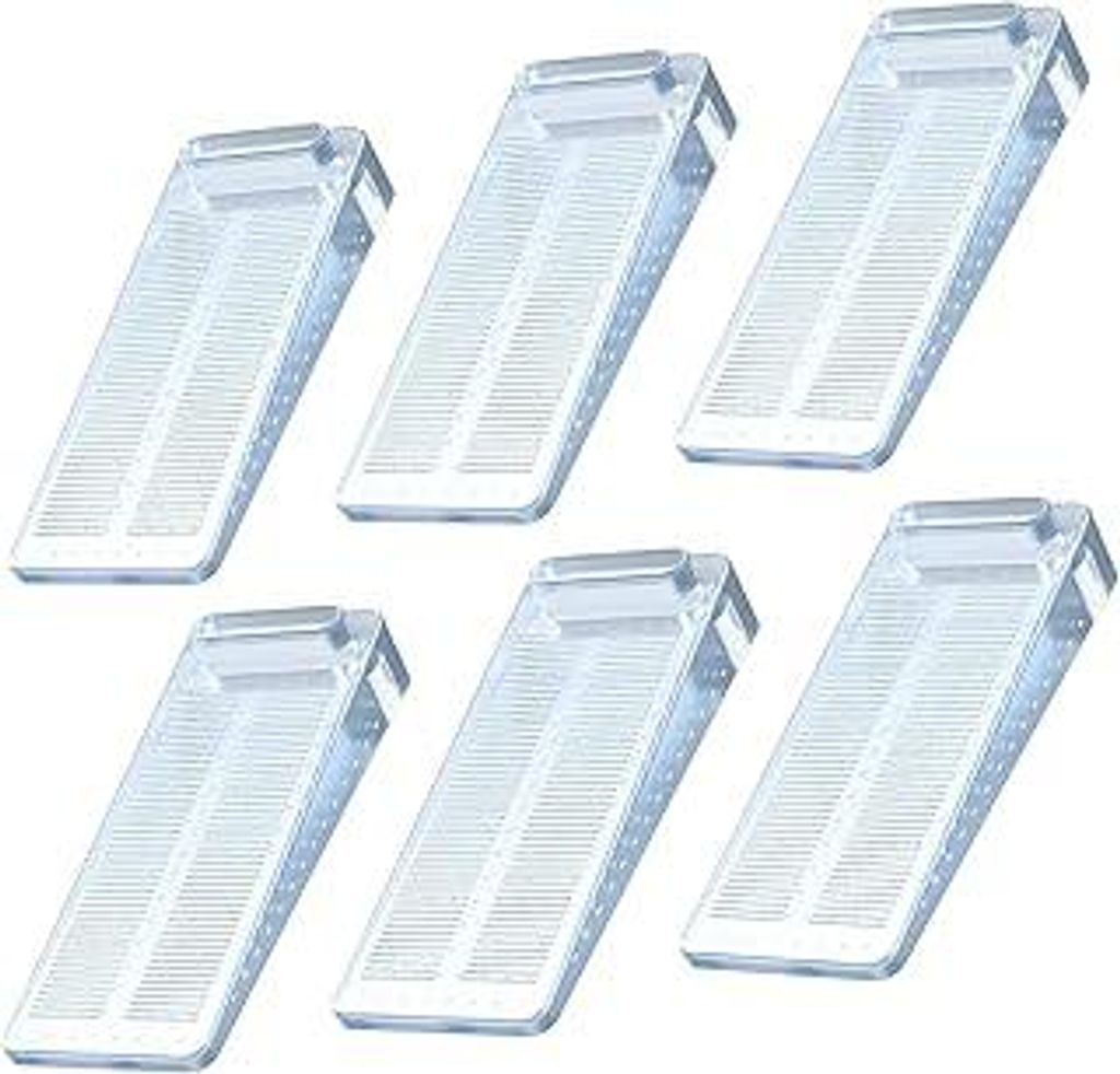 Türstopper Boden, Yosemy 6 Stück Gummi Türkeil Rutschfest Höhenverstellbar Fensterstopper Keil, Ungiftig Kein Unangenehmer Geruch, für Alle Ha...