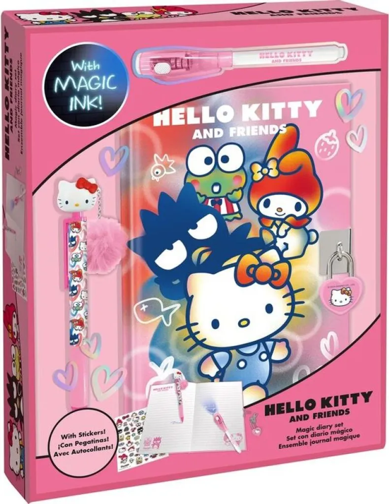 Il Segreto di Hello Kitty: Taccuino di Peluche Magico e Penna Segreta