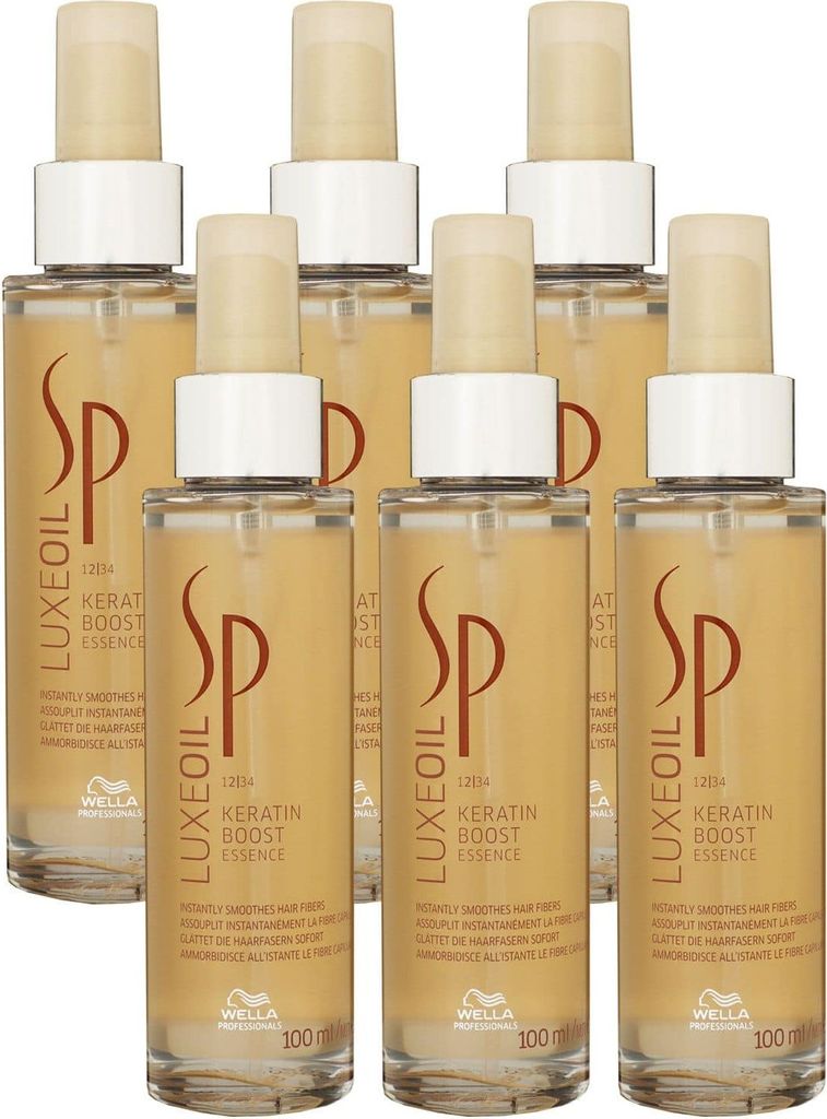 Wella SP Luxe Oil Keratin Boost Essence 6 x 100 ml Spray Produktbild 