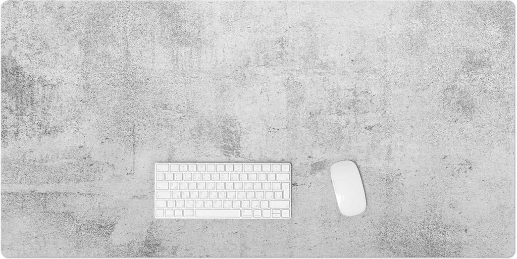 Betonstruktur – Schreibtischunterlage – Rutschfeste Tischunterlage – Schreibtischmatte für Büro & Zuhause – Schreibunterlage – Mauspad ...