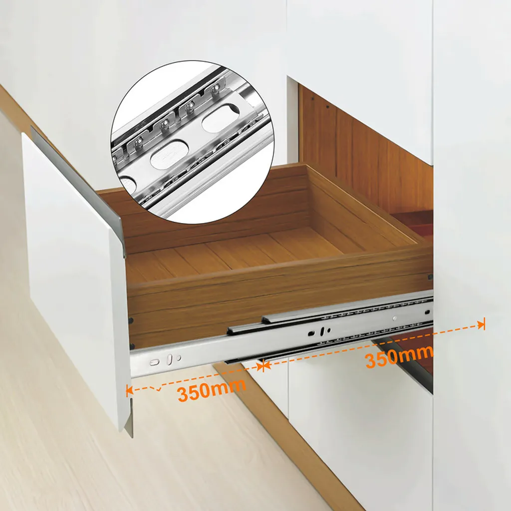 Guide Soft-Close Jopassy 350mm: Trasforma i Tuoi Mobili Vecchi - 3
