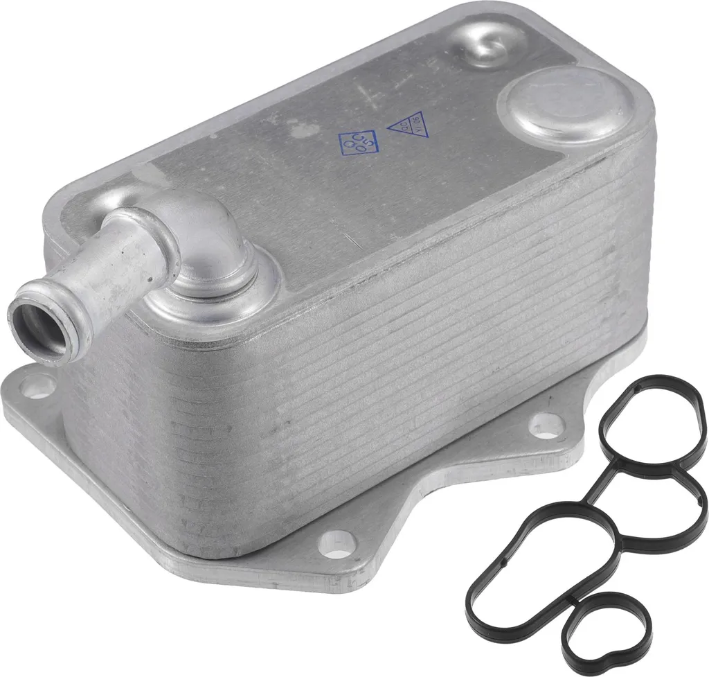 Refroidisseur Huile Moteur VW Passat Alliage d'Aluminium Durable Argent