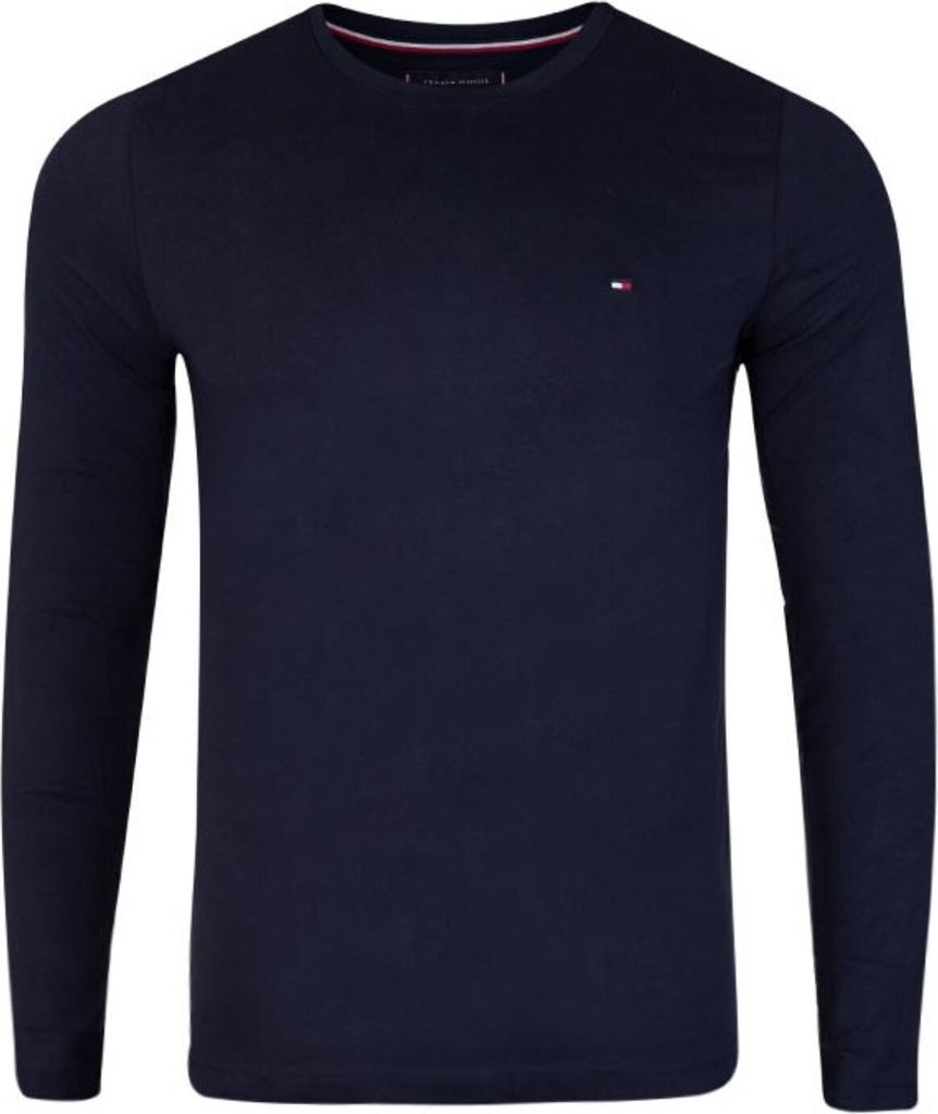 TOMMY HILFIGER TOMMY LOGO LONG SLEEVE T Blau