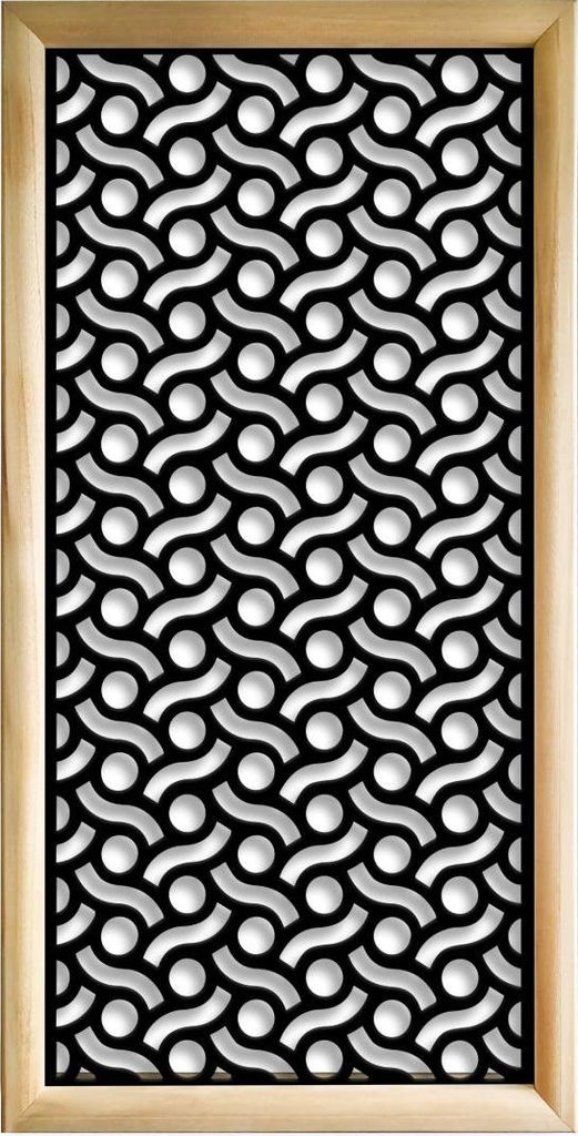 BODIES - Moduli Decorativi in holz e PVC 47x94 cm schwarz