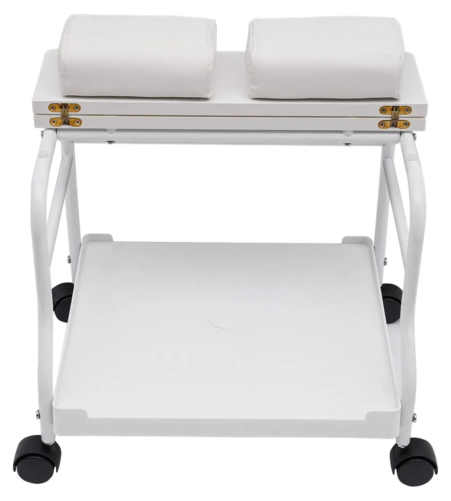 Chariot de pédicure blanc design compact et construction haute résistance - 2