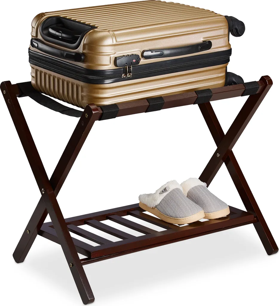 Offerta Portavaligie Pieghevole Relaxdays: Set 2 Ripiani a Prezzo Top