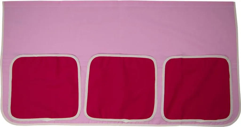 Sac de couchage anti-chute pour lits superposés enfant rose en coton
