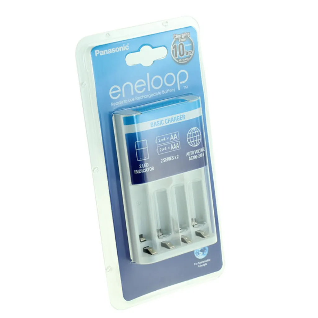 Panasonic Eneloop Basic Charger : Chargeur intelligent AA/AAA (sans piles) - 4