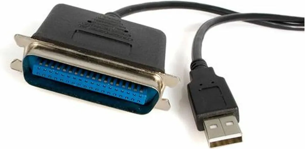 Câble StarTech ICUSB1284 USB vers Parallèle IEEE 1284 de 1,8m Noir