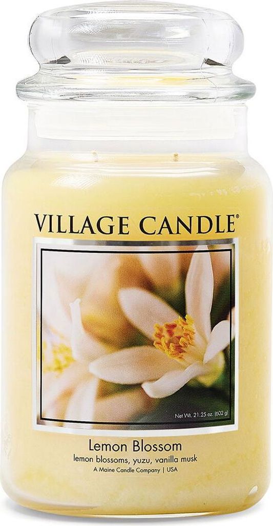 Village Candle Lemon Blossom 602 g - 2 Docht