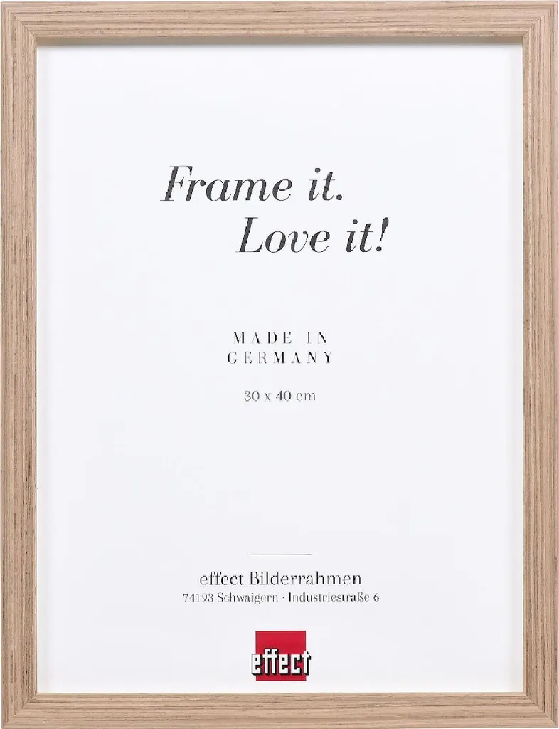 Cornice Foto A5 Legno Noce Profilo 54 - Arredamento di Classe 15x21