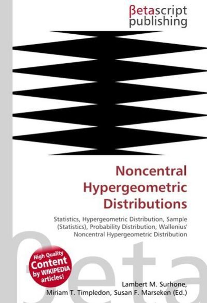 Noncentral Hypergeometric Distributions