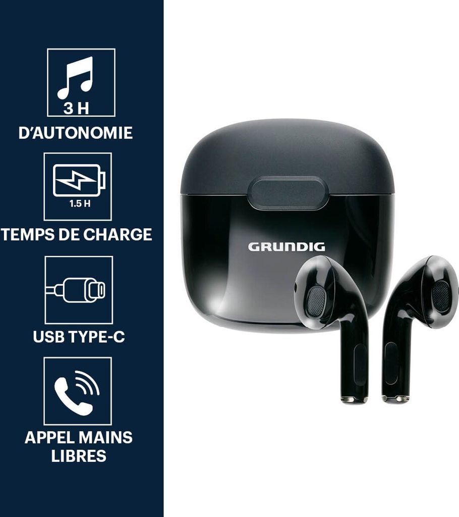 Sluchátka Bluetooth Grundig - Sluchátka do uší 200 mAh - Obrázek produktu 