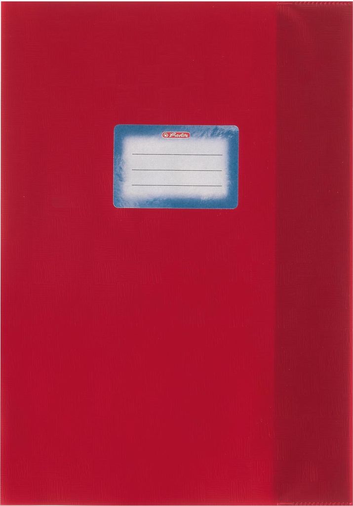 Herlitz A4 copertina in rafia rossa Immagine del prodotto 