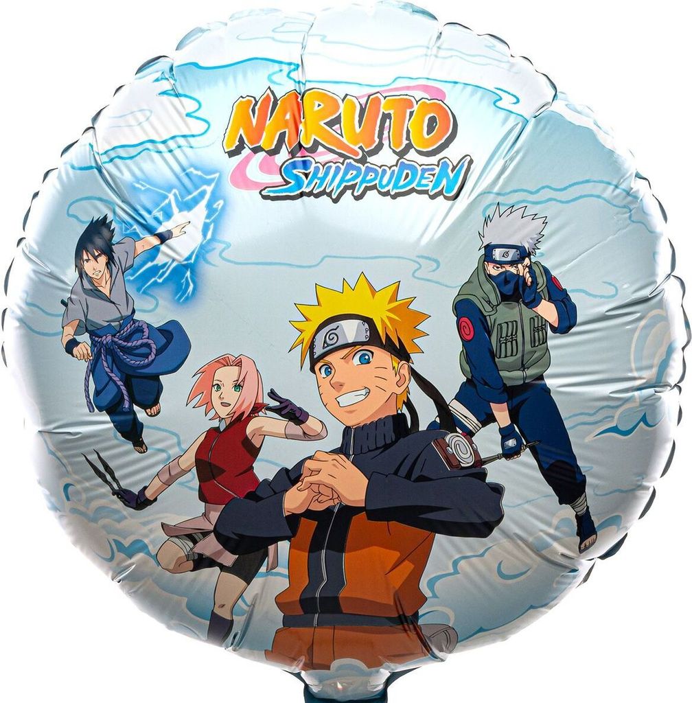 Naruto runder Folienballon 43cm