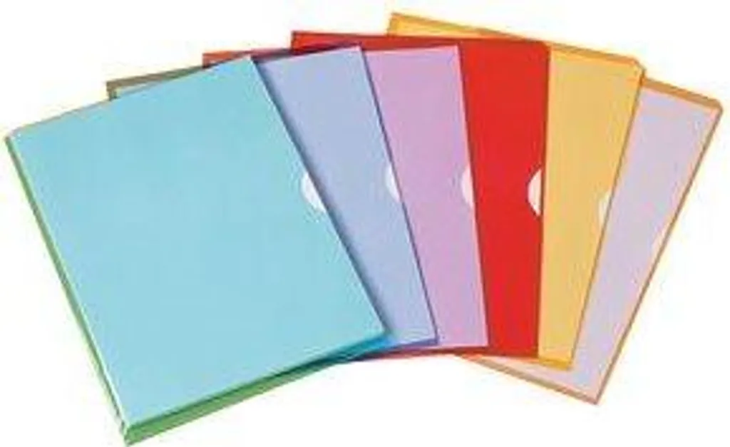 Buste a L Elba A4 100206698 Verdi | Set Professionale PVC 0,18 mm
