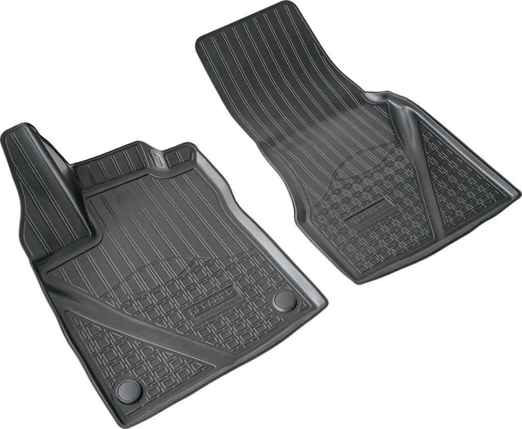 Set Tappetini Gomma 3D Smart Fortwo C453 2014-2024 | Finitura Inodore