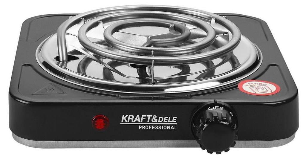 Kompakter Elektroherd 1500W KD4140 Mit Thermostat