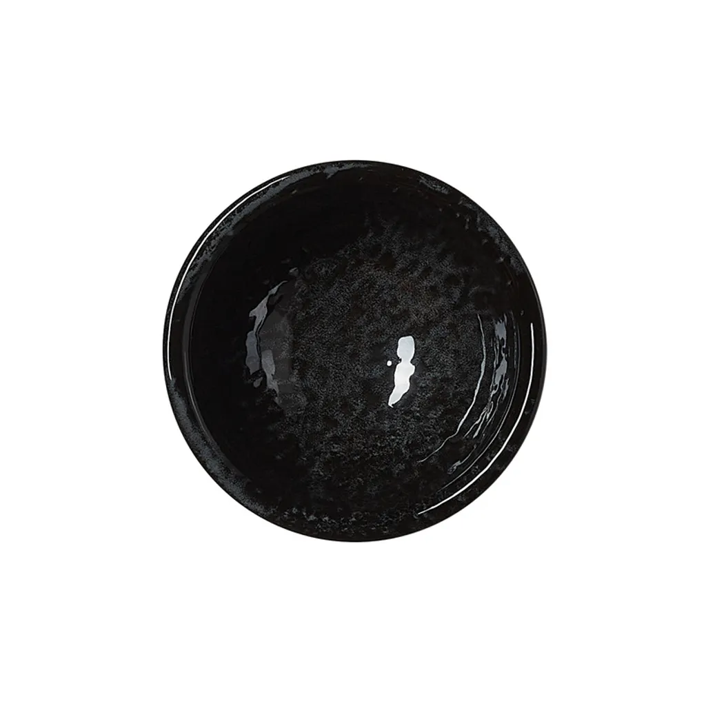 Mini Bols VIDA en Porcelaine Noire Ø 8 cm Design Moderne - Lot de 6