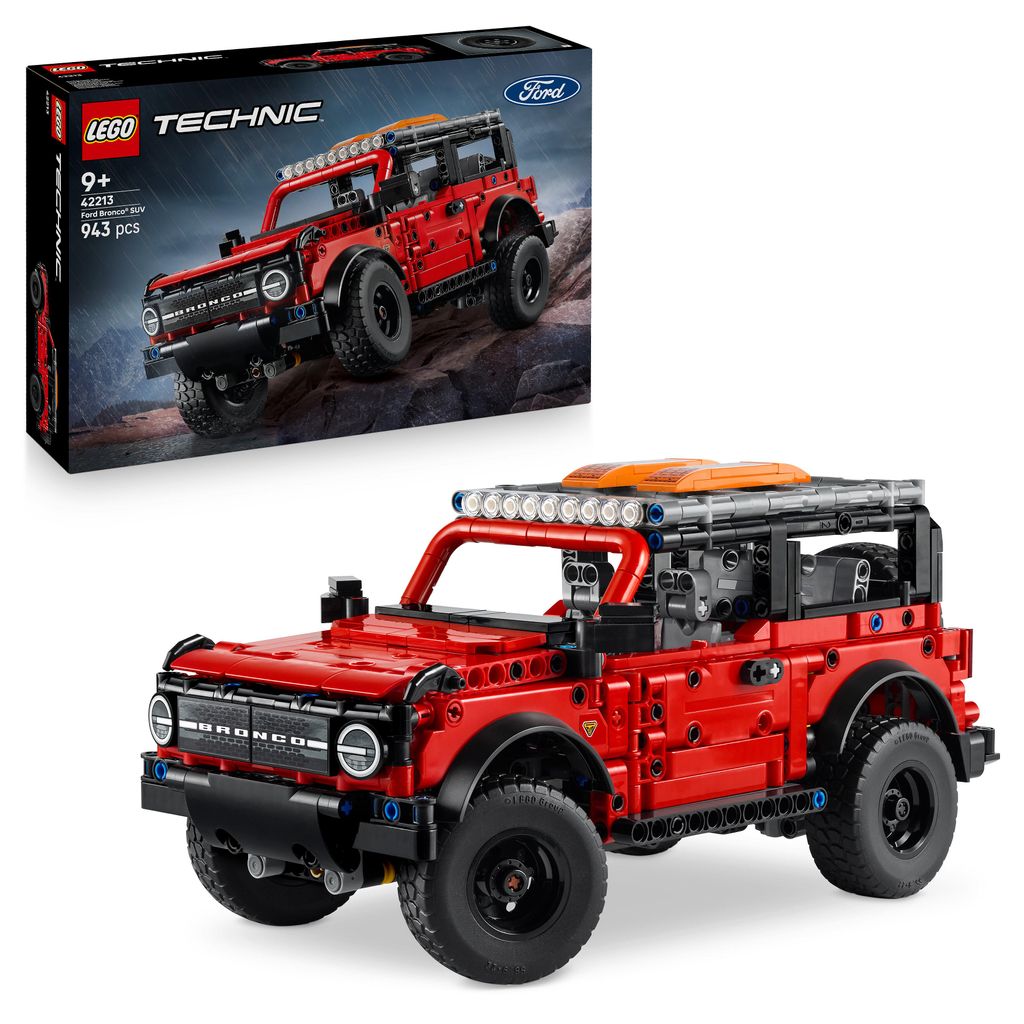 LEGO Technic Ford Bronco SUV Offroad-Fahrzeug – Modellauto Produktbild 