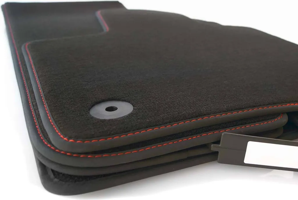 Kit Tappeti Premium per Audi Q5 SQ5 FY - Velluto Velours Rosso