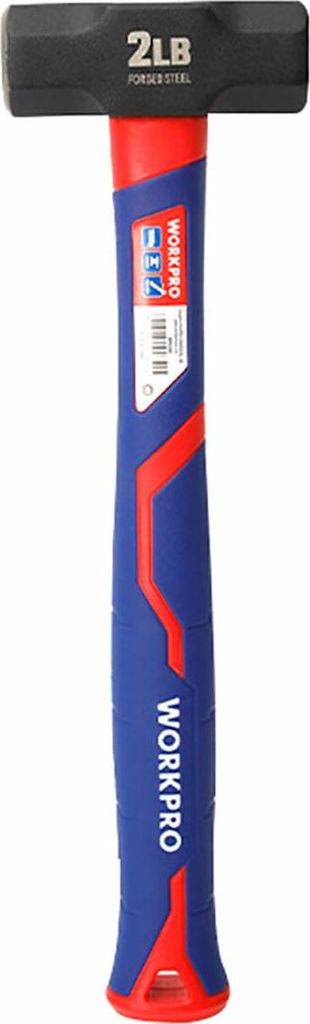 Workpro Steinhammer 907 g mit Fiberglasgriff