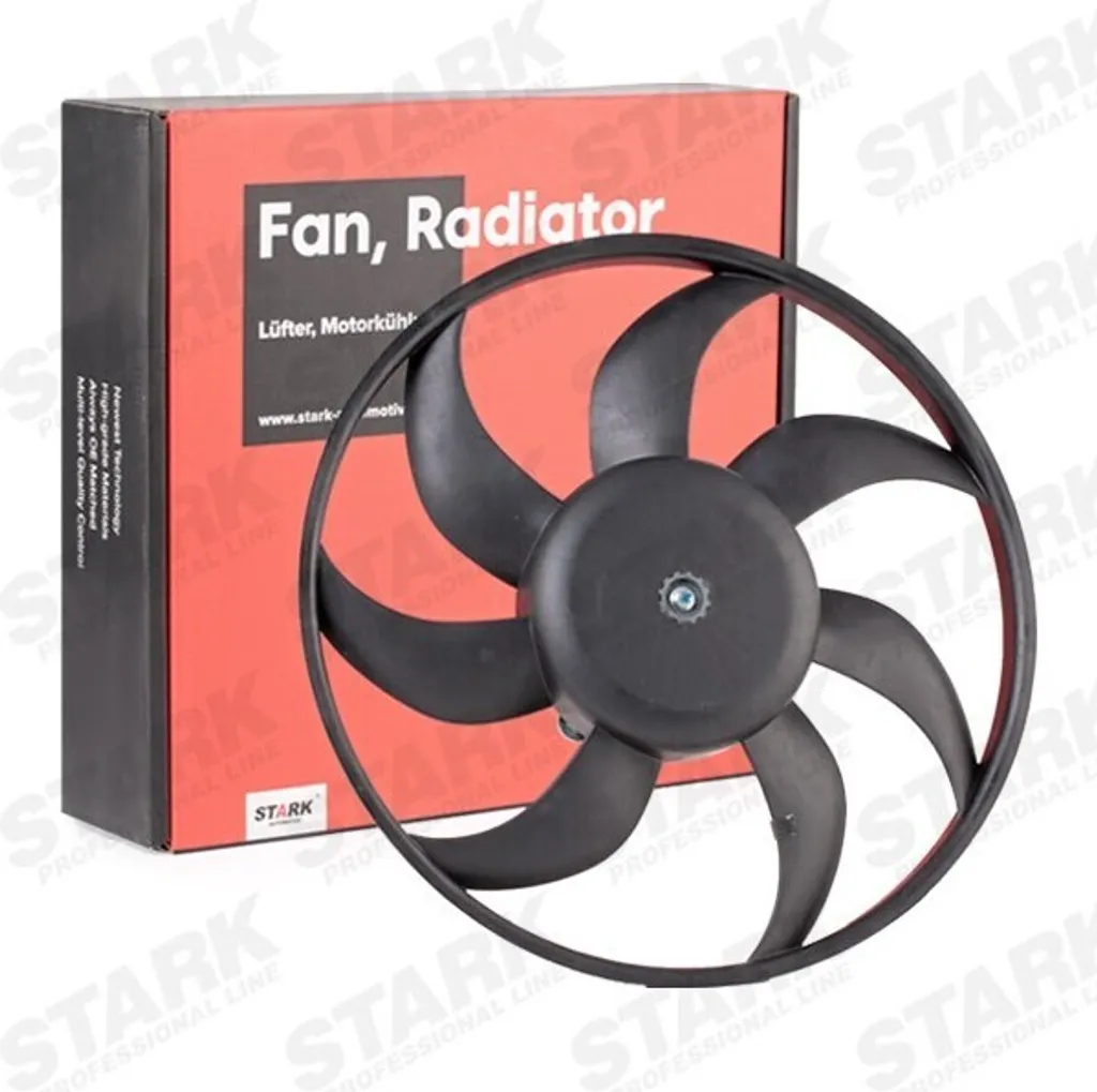Ventilateur de radiateur silencieux haute performance pour Opel Adam
