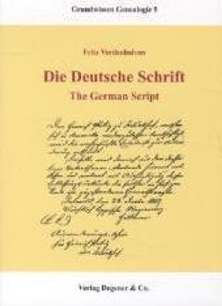 Die deutsche Schrift