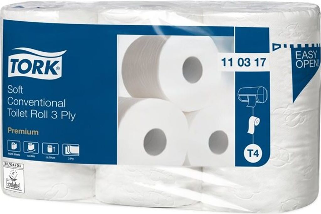 Tork Premium toilet paper, 35000 mm, 100 mm