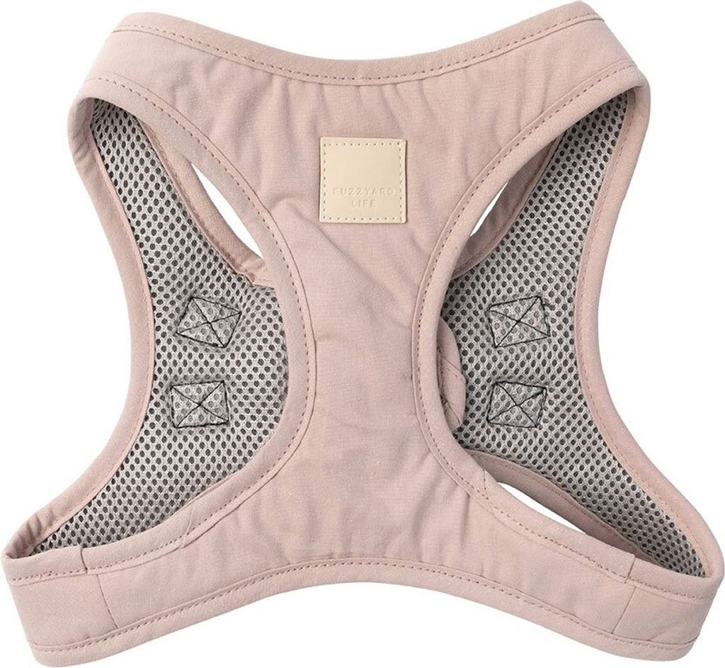 Fuzzyard Life Life Baumwolle Step In Hundegeschirr Rosa L Rosa L