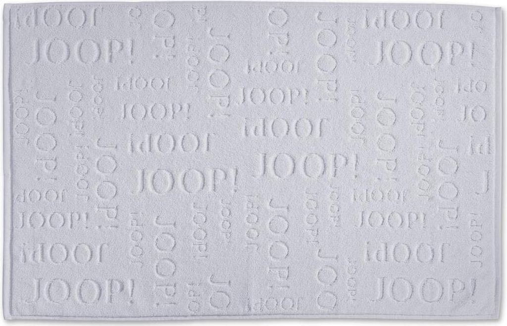 JOOP! Badteppich REPEAT Farbe silber Größe 55x85