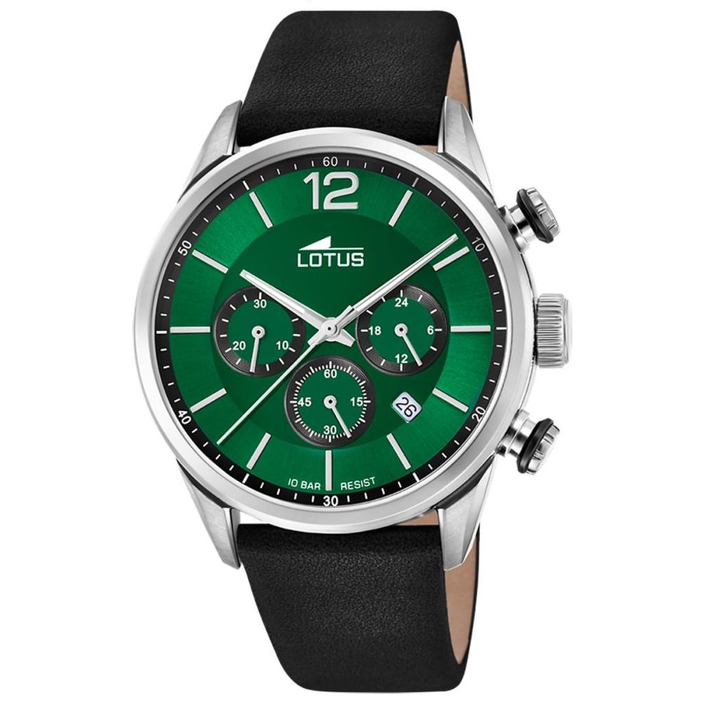 Lotus Herren Armbanduhr Lederband Chronograph 18689/4