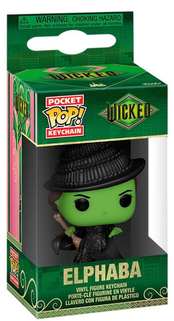 Wicked - Elphaba Schlüsselanhänger Funko Pocket POP! Produktbild 