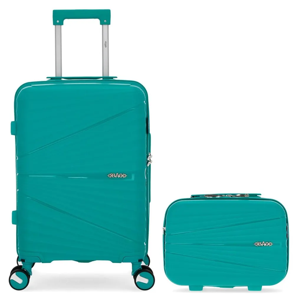 Valise Cabine OBAGO Vela et Vanity Rigide avec Roues Silencieuses