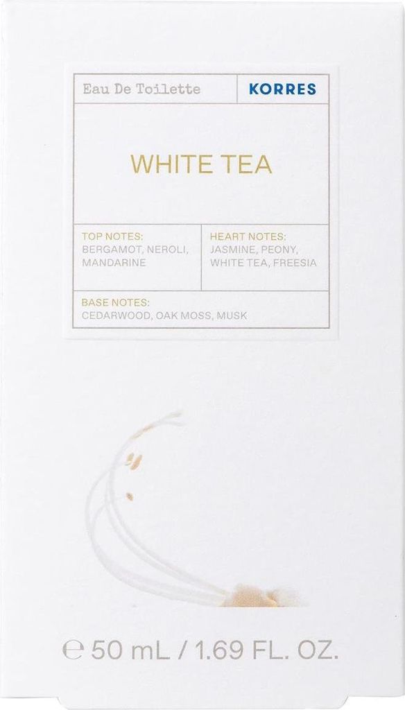 KORRES White Tea Eau de Toilette pour Elle, Parfum Femme au Image du produit 