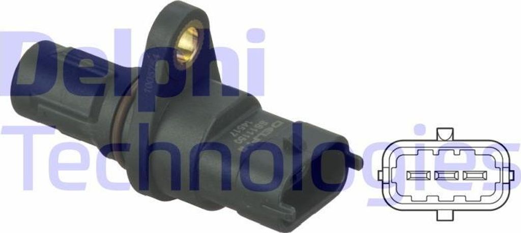 DELPHI SS11150 Nockenwellenpositionssensor OE 1920HV kompatibel mit C1, 108, Aygo, Yaris