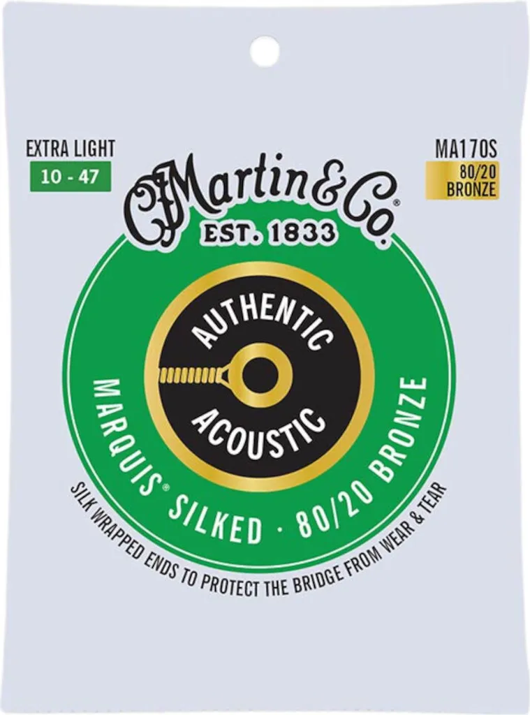Martin MA170S Cordes 80/20 Bronze Marquis Silked Tirant Extra Light
