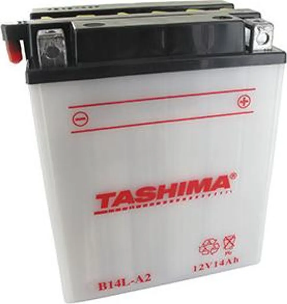 Batterie Tashima Renforcée 12V 14Ah - Dimensions 134x89x166mm avec + à Droite