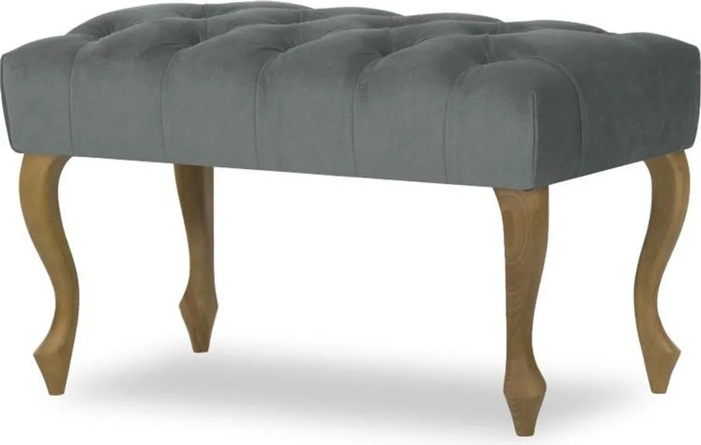 Pouf Elios 70-Kronos 6 : Grand Pouf de Salon Design Gris Anthracite