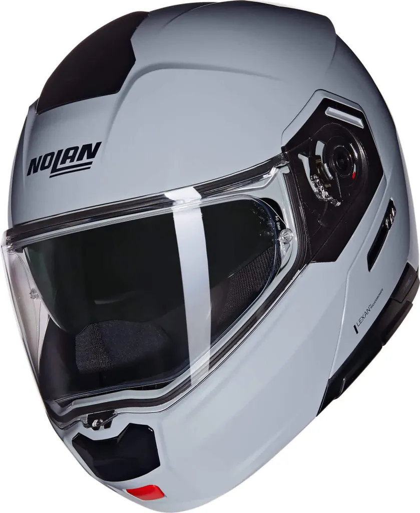 Casque Nolan N90-3 Modulable Gris pour trajet quotidien et voyage XS