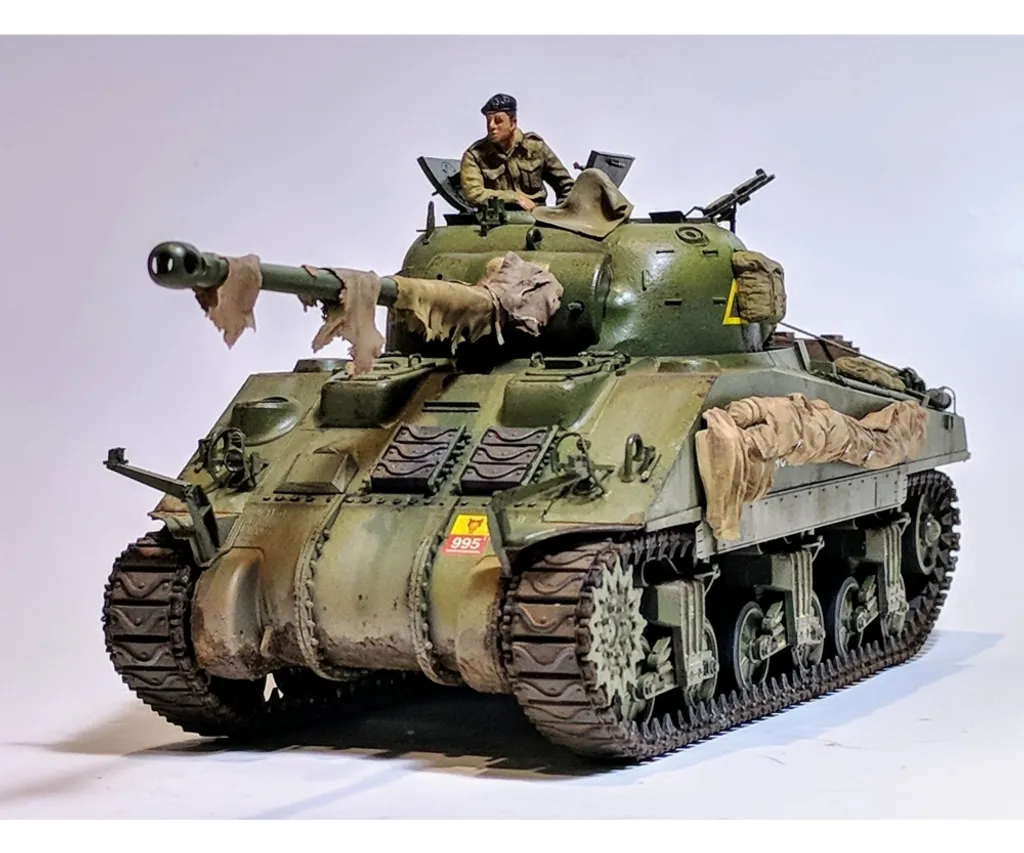 ASUKA 35009 : Maquette Sherman Vc Firefly 1/35 moulage haute fidélité