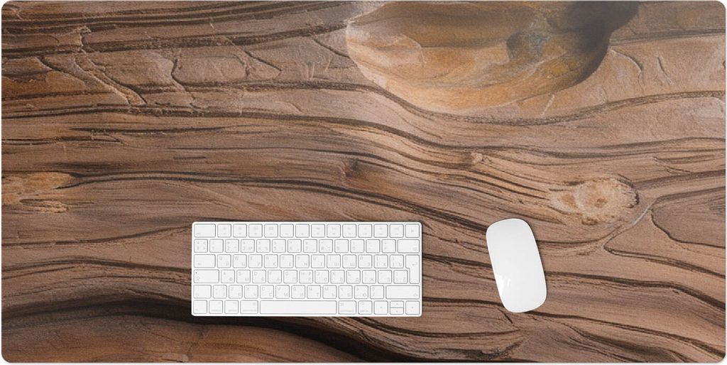 Holzmaserung Der Natur – Schreibtischunterlage – Rutschfeste Tischunterlage – Schreibtischmatte für Büro & Zuhause – Schreibunterlage –...