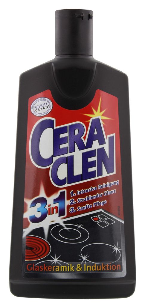 Cera Clen 3in1 Glaskeramik&Induktion Reiniger&Pfleger 200ml Produktbild 