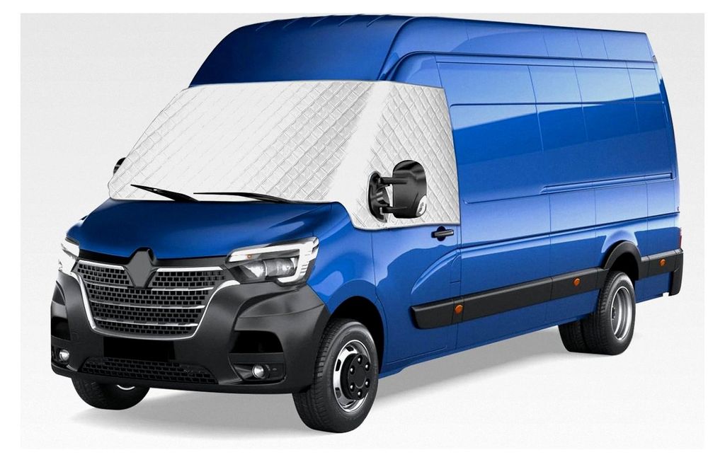 Windschutzscheibenabdeckung für Renault Master 2010–2023, Sonnenschutz für die Frontscheibe, Thermomatten für außen