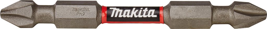 Makita Torsion Doppel-Bit PH2 (Bitlänge 65 mm, Sechskantaufnahme 1/4")
