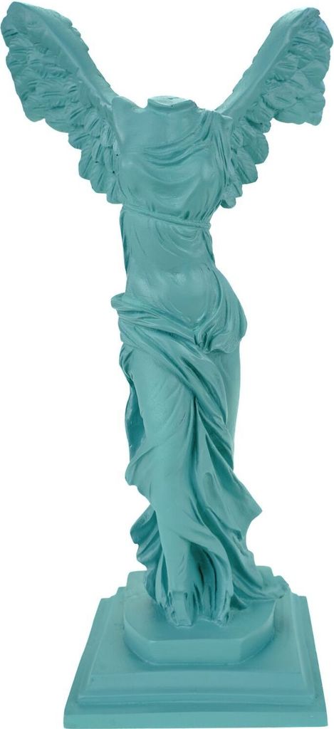 Alabaster Nike Siegesgöttin von Samothrake Figur Skulptur 29 cm Türkis Siegesdenkmal