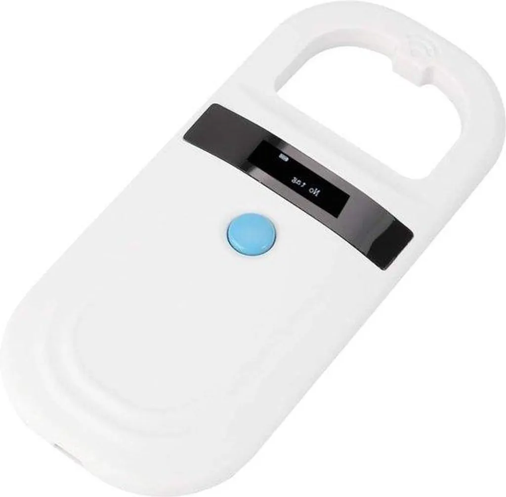 Lecteur de puces électroniques rechargeable USB pour chiens et chats
